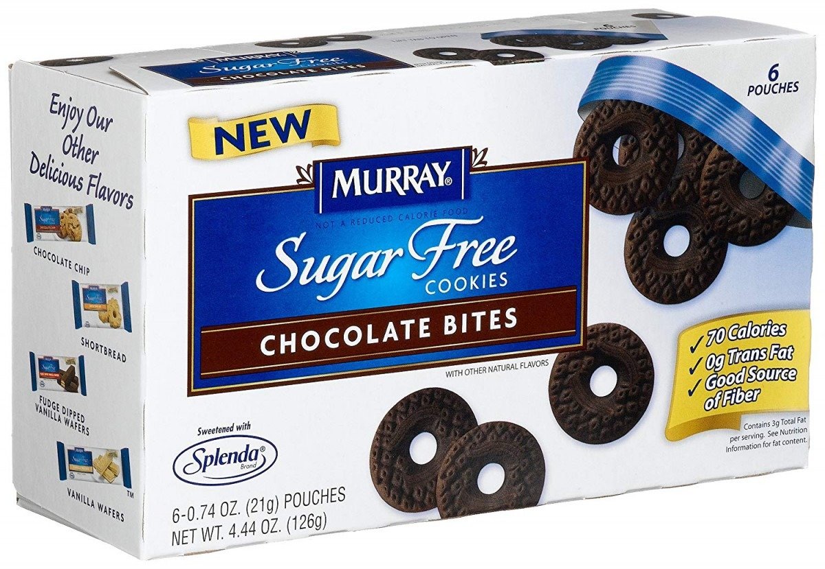 Amazon Com  Murray Sugar Free Cookies Chocolate Bites, 6