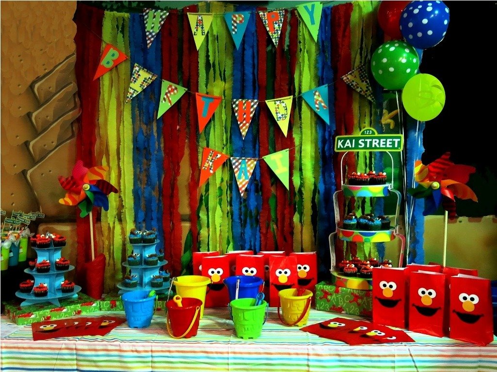 Elmo And Cookie Monster Birthday Party â Designdiary   Cookie