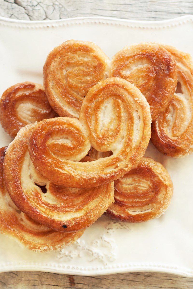French Palmiers (puff Pastry Cookies)