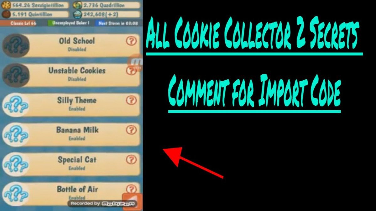 Cookie Collector 2 All Secrets!