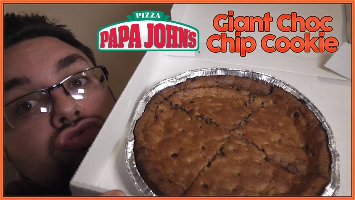 Papa John's Giant Choc Chip Cookie Review