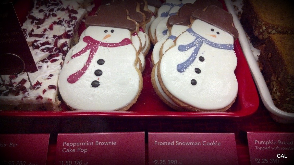 Starbucks Snowman Cookies