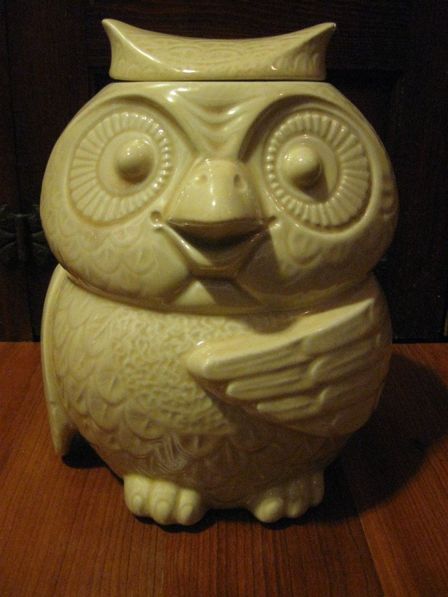 Vintage Mccoy Owl Cookie Jar