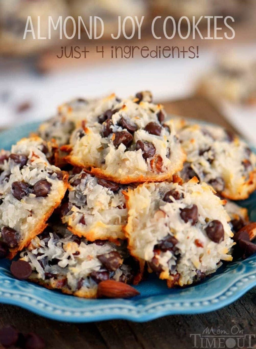 These Easy Almond Joy Cookies Take Just Four Ingredients And Don't