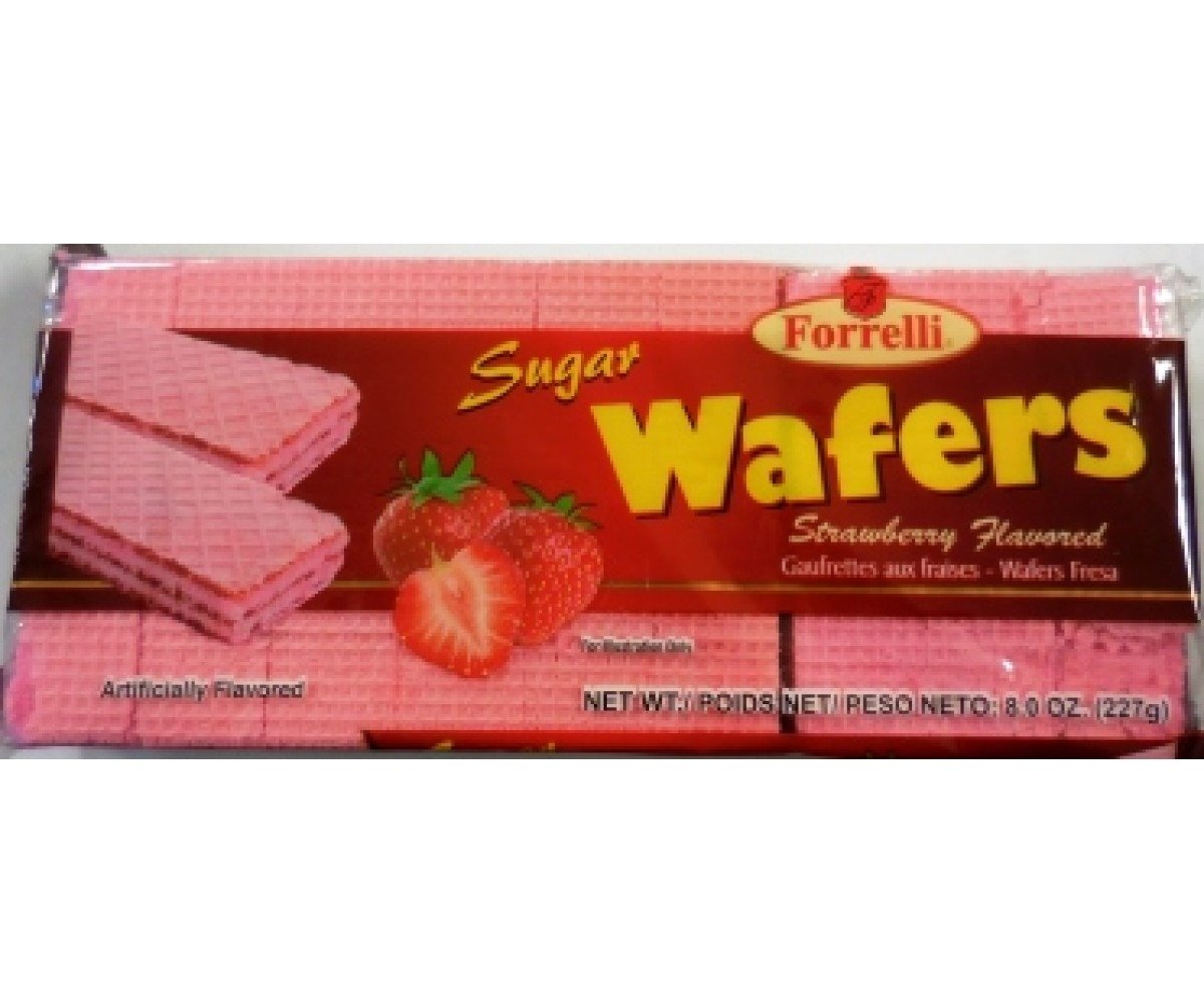 Cookies, Strawberry Wafers 8oz