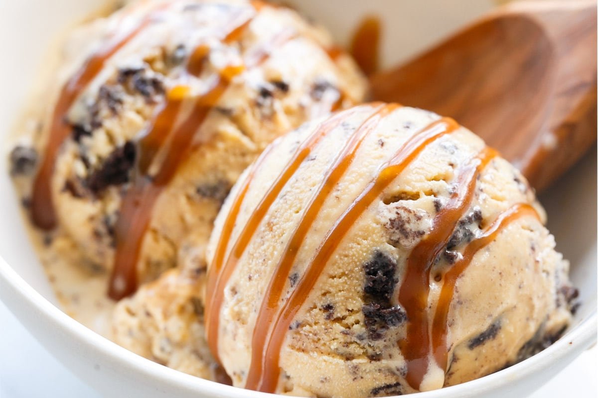 Caramel Cookie Crunch Ice Cream