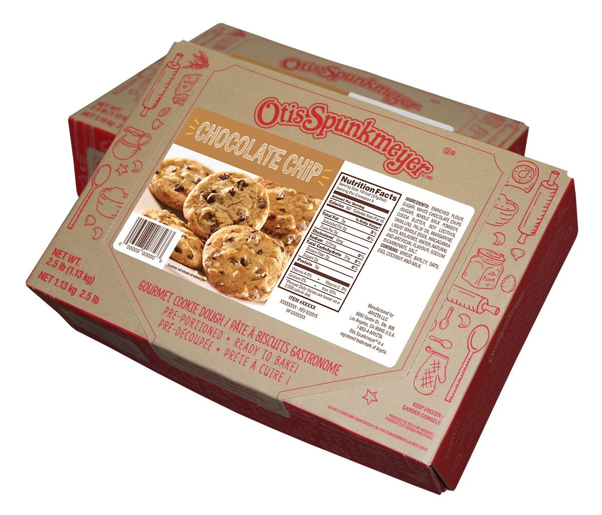 Otis Spunkmeyer Cookie Dough