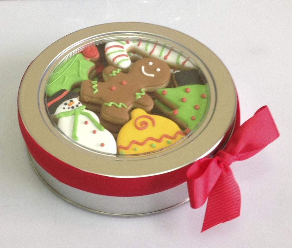 Christmas ~ Empty Christmas Cookie Tins For Salechristmas