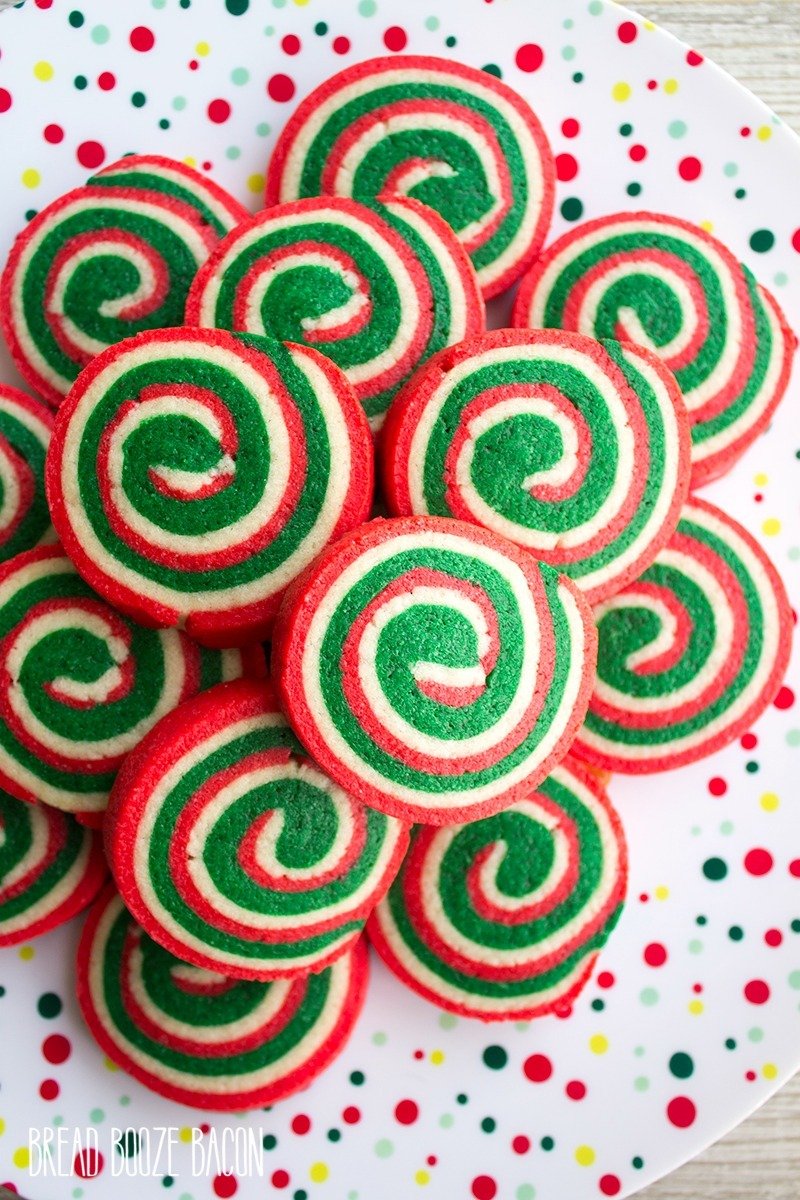 Christmas Pinwheel Cookies â¢ Bread Booze Bacon