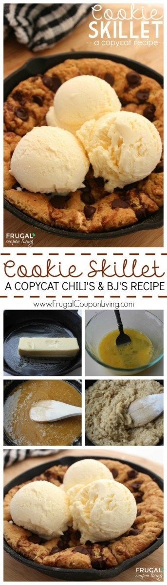 Copycat Chili's Cookie Skillet Recipe