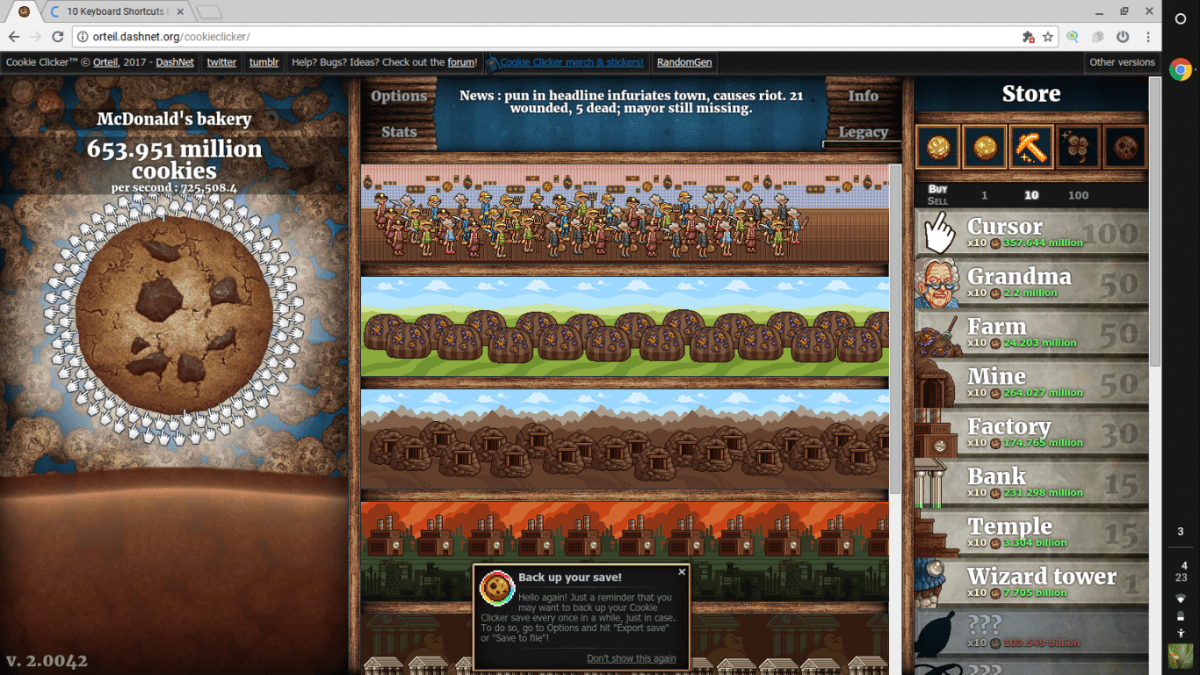 Chat About Cookie Clicker â Dashnet Forums