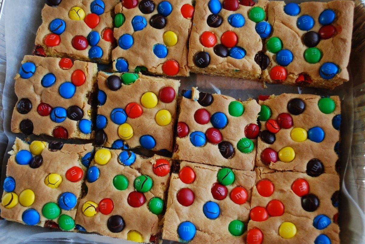 Amorris  Allie's Super Easy M&mÂ® Cookie Bars