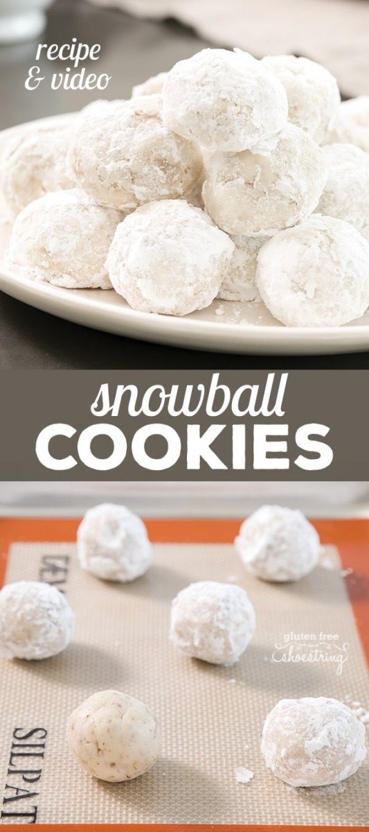 Gluten Free Snowball Cookies