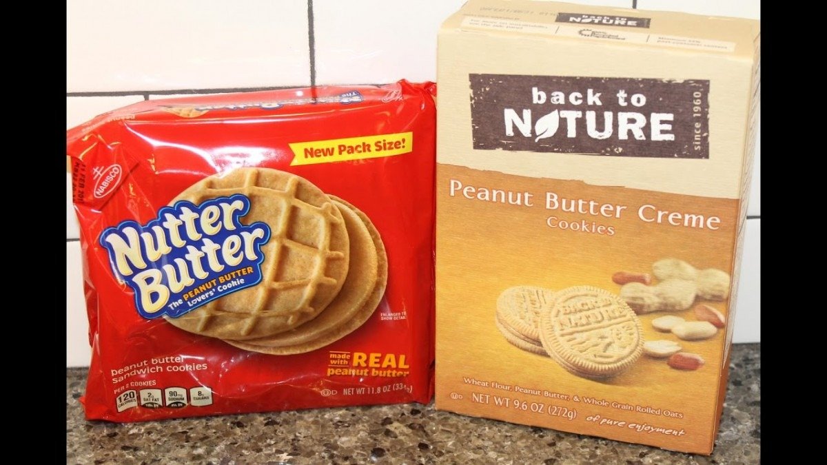 Nutter Butter Vs Back To Nature â Peanut Butter Cookies Blind