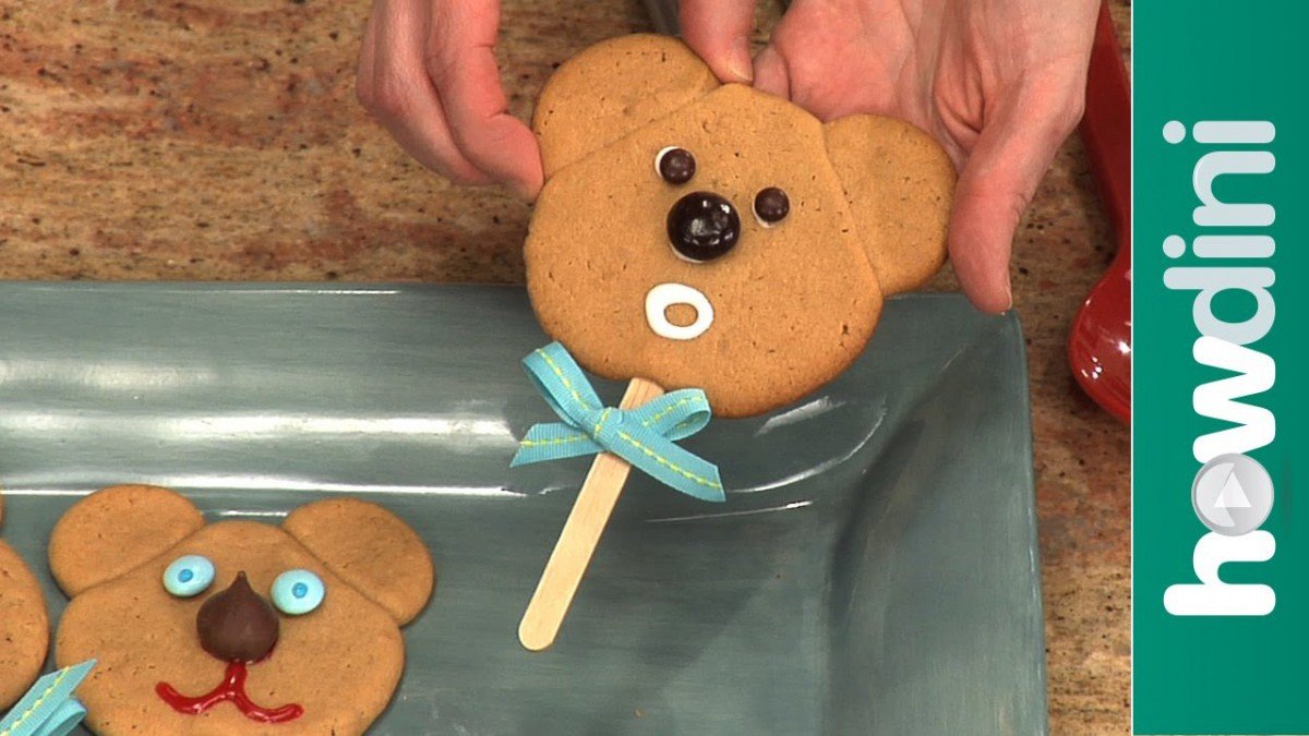 How To Make Cookies  Teddy Bear Cookies
