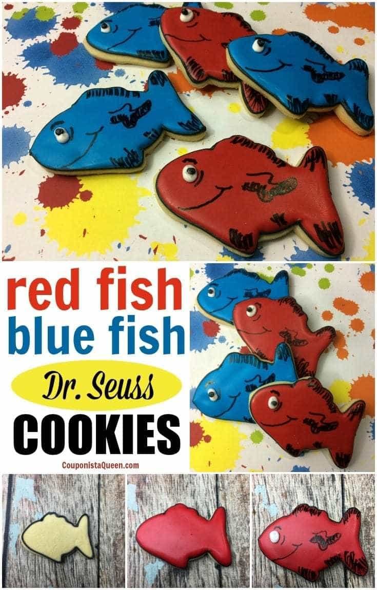 Red Fish Blue Fish Dr  Seuss Cookies â Couponista Queen ~ Saving