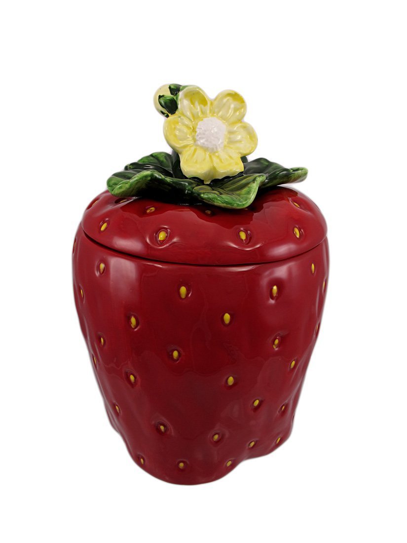 Strawberry Kitchen Decor Theme Ceramics