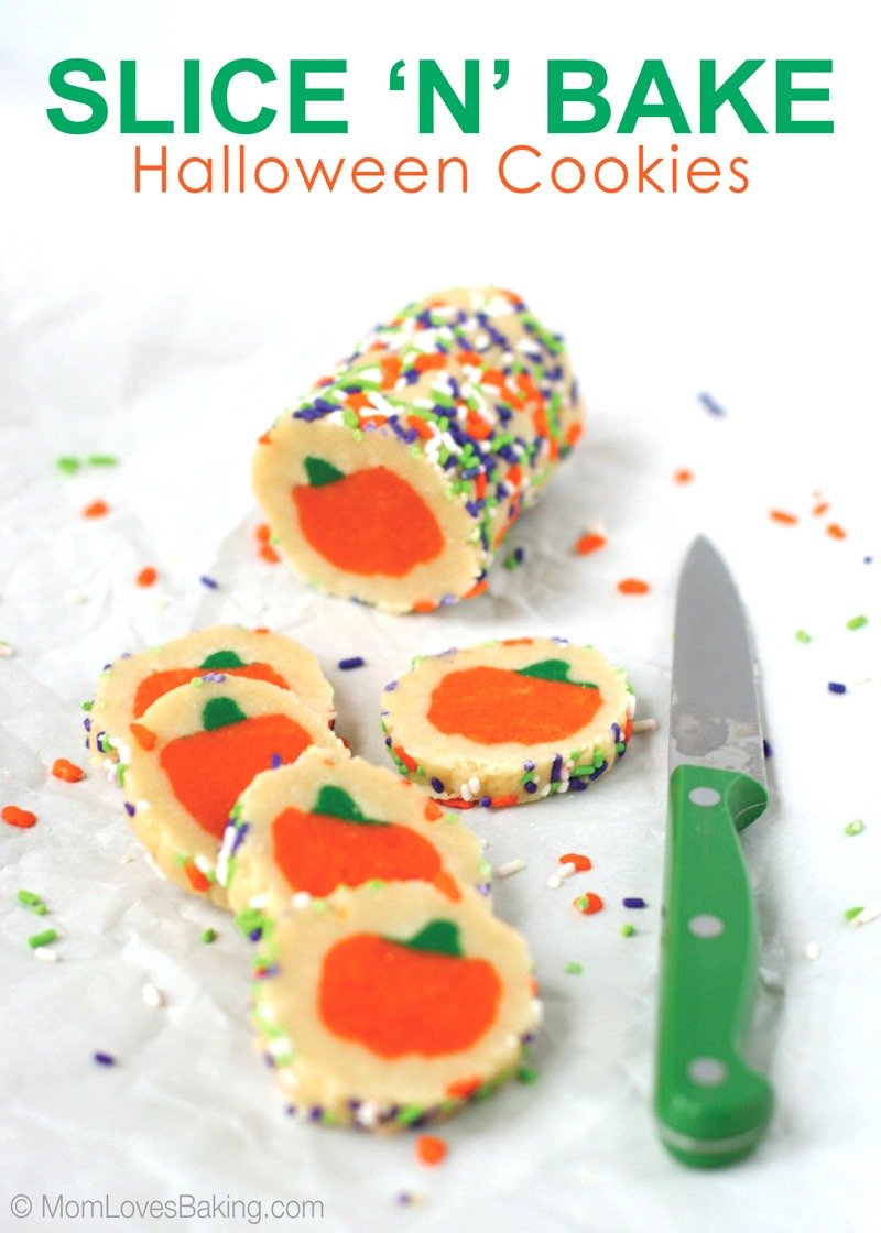 Slice 'n' Bake Halloween Cookies