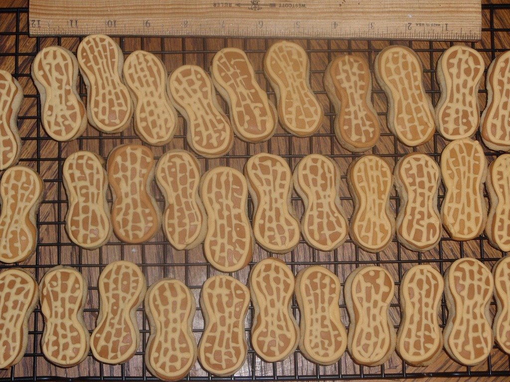 Peanut Shaped Cookies