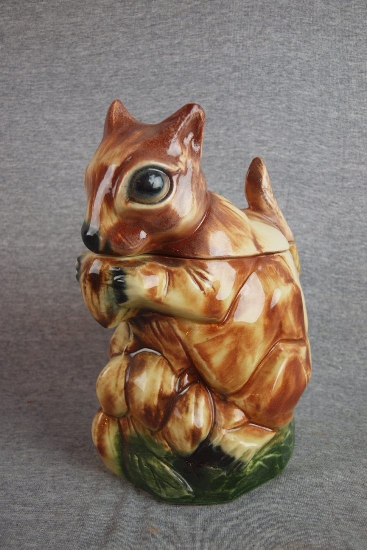 1313  Mccoy Squirrel Cookie Jar On In 2018