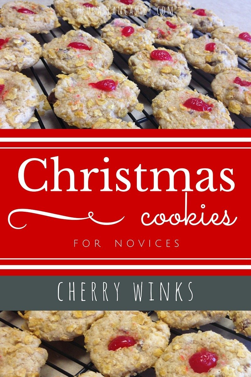 Cherry Winks {simple Christmas Cookies For Novices}