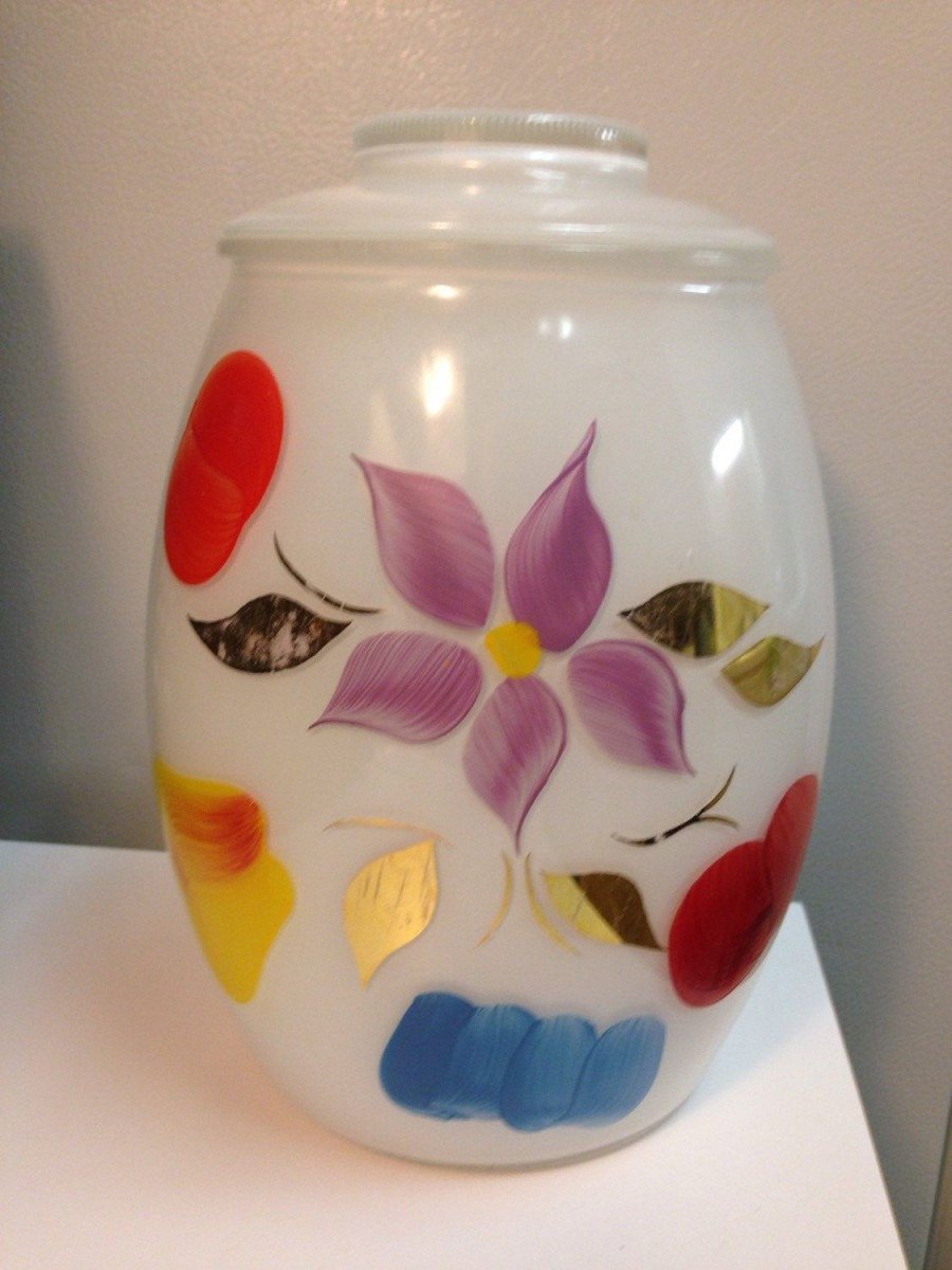 Bartlett Collins Cookie Jar Gay Fad Glass By Thetrendykitchen On