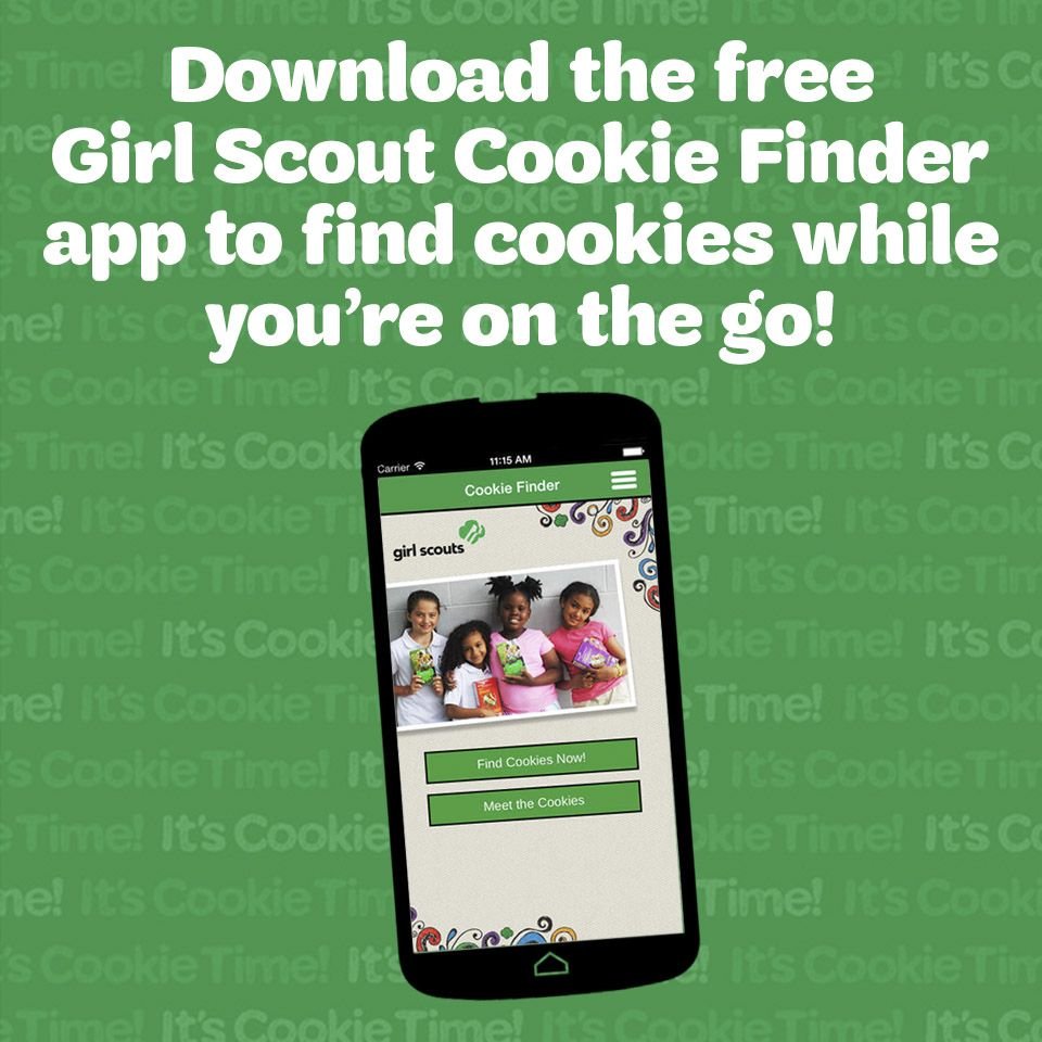 Calling All Cookie Lovers! Download The Girl Scout Cookie Finder