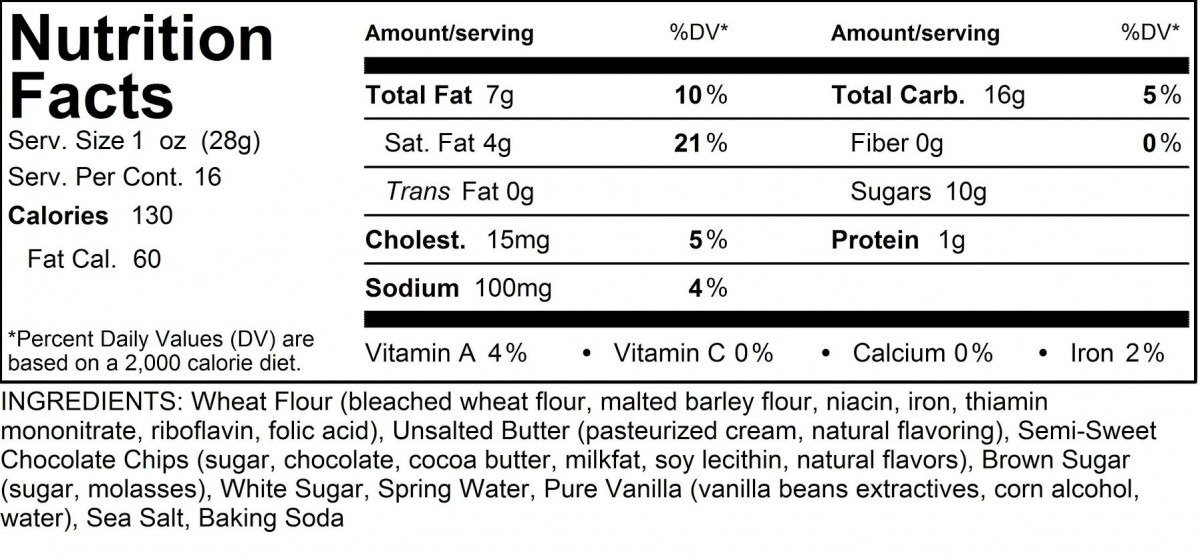 Nutritional Facts