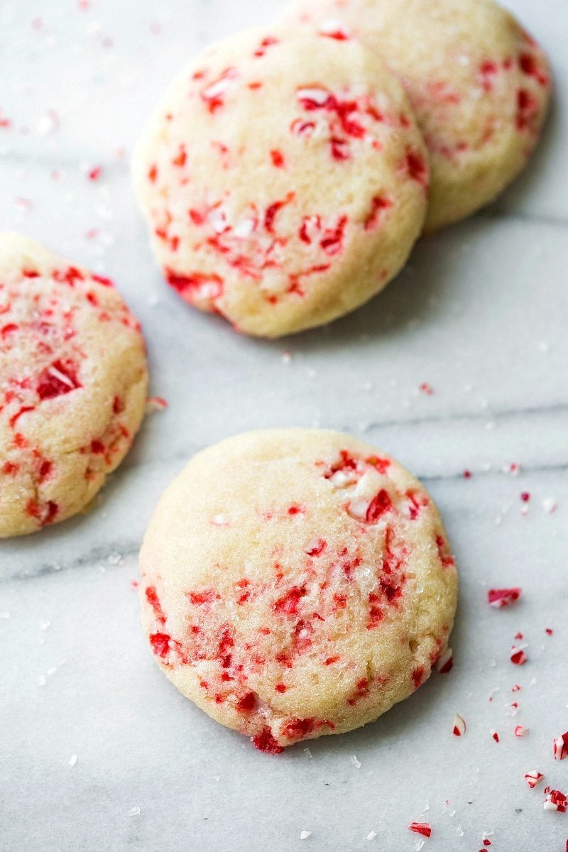 The Softest Peppermint Sugar Cookies