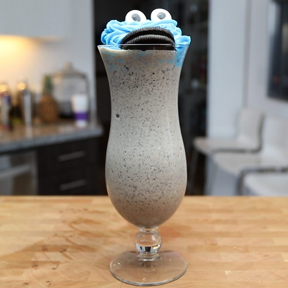 The Drunken Cookie Monster Cocktail