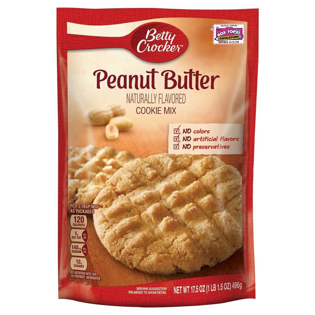 Betty Crocker Peanut Butter Cookie Mix 7 2 Oz