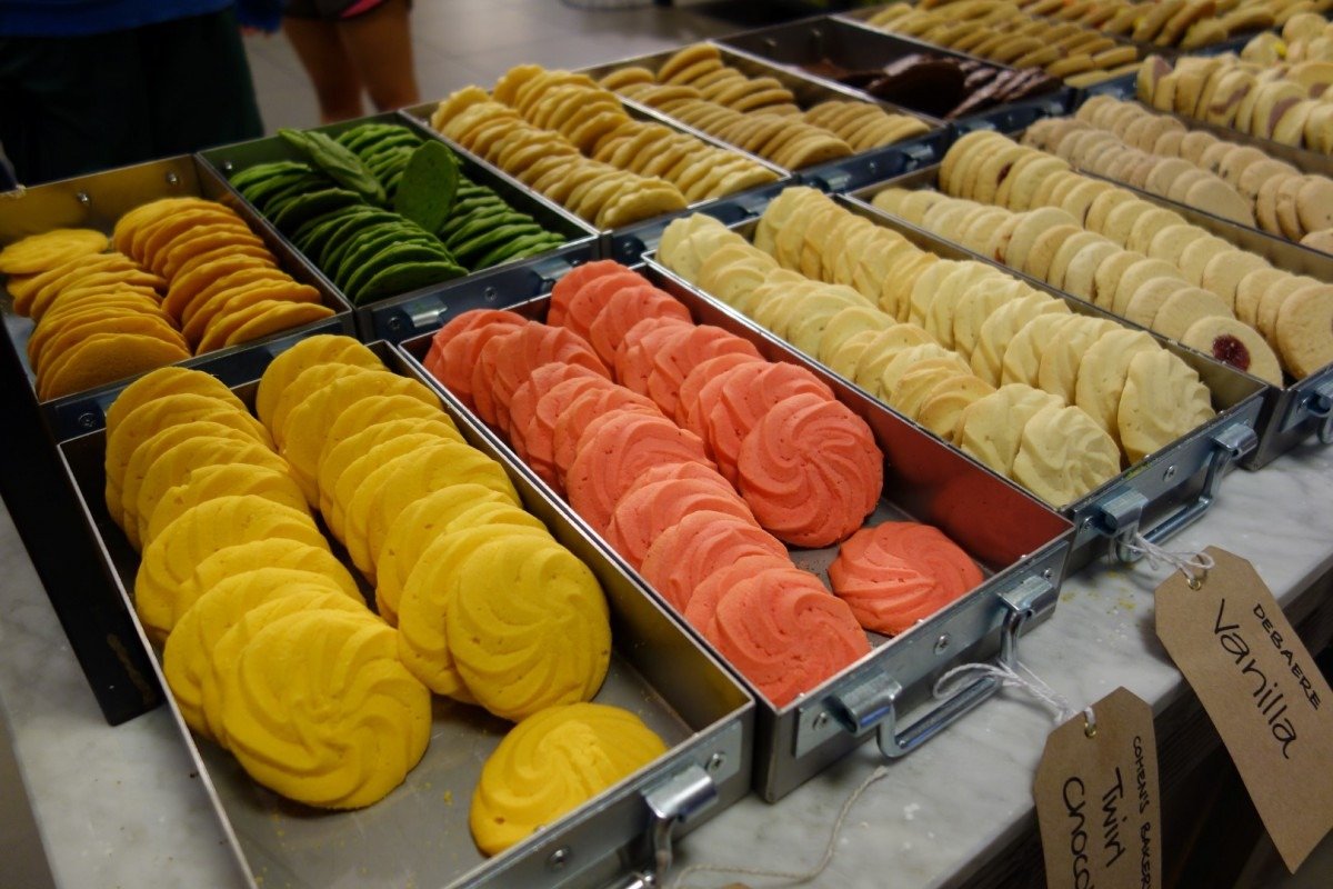 Pastel Colour Cookies @ Wholefoods