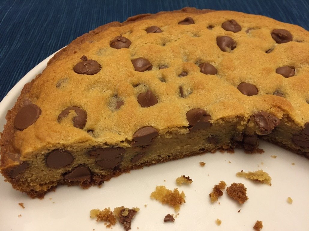 How To Make Chocolate Chip Cookie Cake â Best Recipe Ever