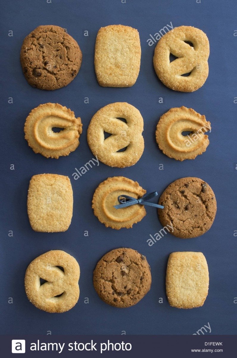 Many Types Of Cookies Stock Photo  52586735