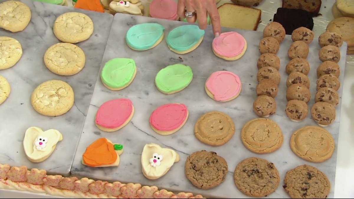 Cheryl's 75 Piece Easter Cookies And Cakes Sampler On Qvc