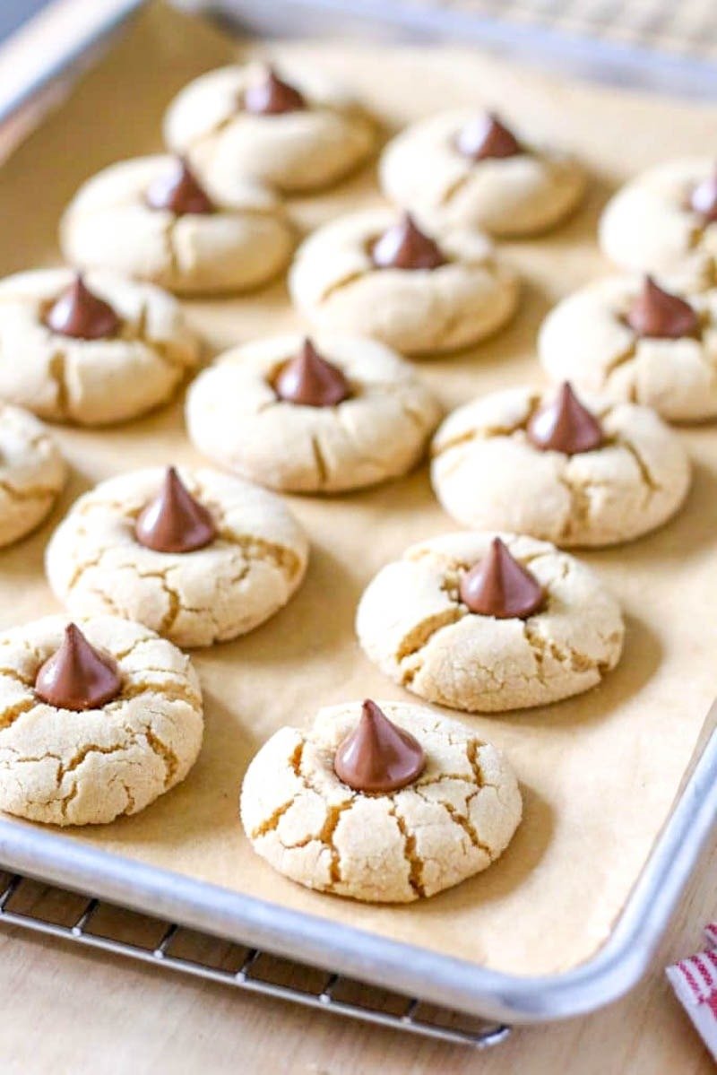 Peanut Butter Kiss Cookies