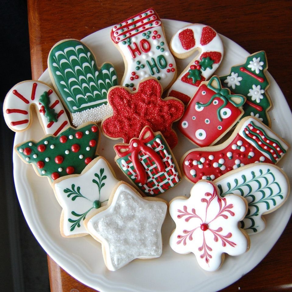Christmas Cookies Royal Icing