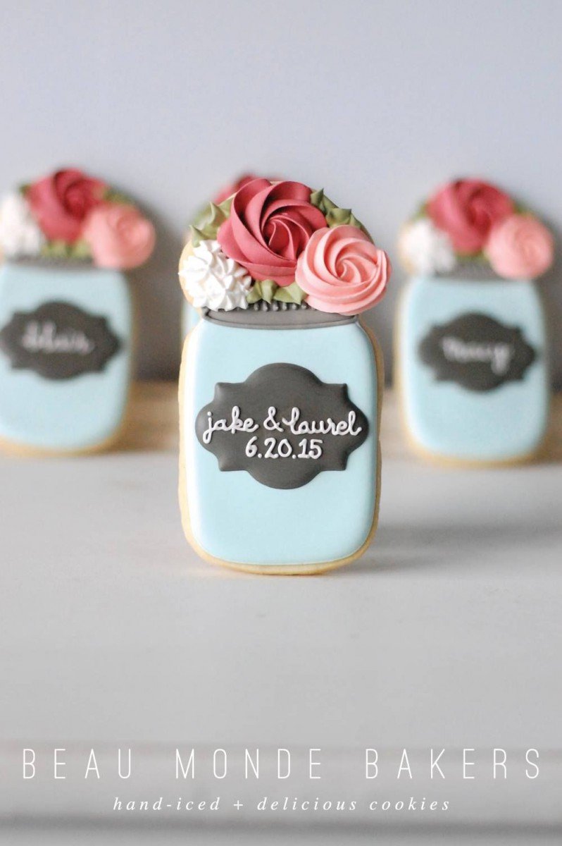 Wedding Mason Jar Cookies â¦