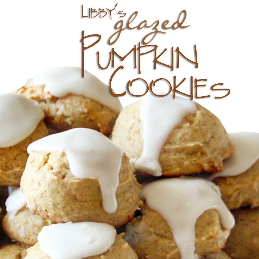 Sweeterthansweets  Libby's Glazed Pumpkin Cookies Recipe
