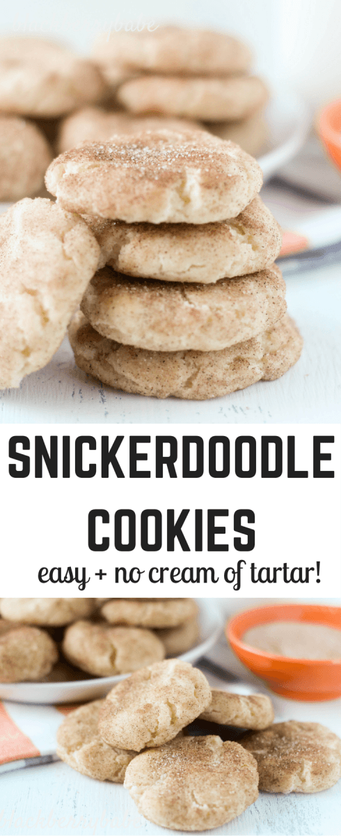 Grandma's Snickerdoodle Cookies No Cream Of Tartar